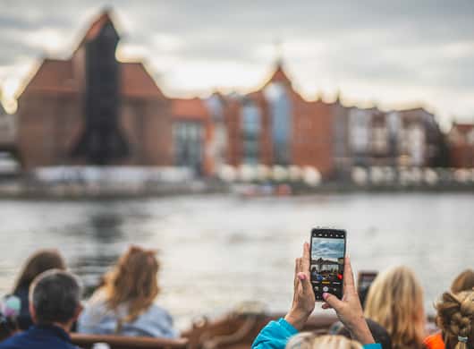 Gdańsk vanaf het water