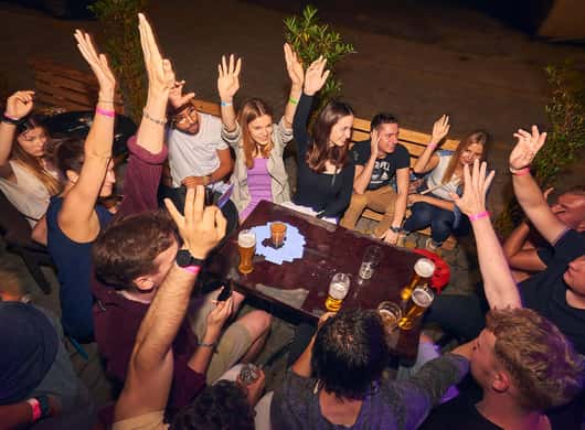 Pub crawl deelnemers