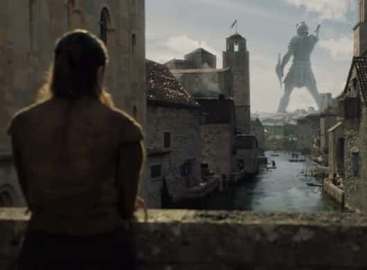 Trappen en muren gebruikt in Game of Thrones