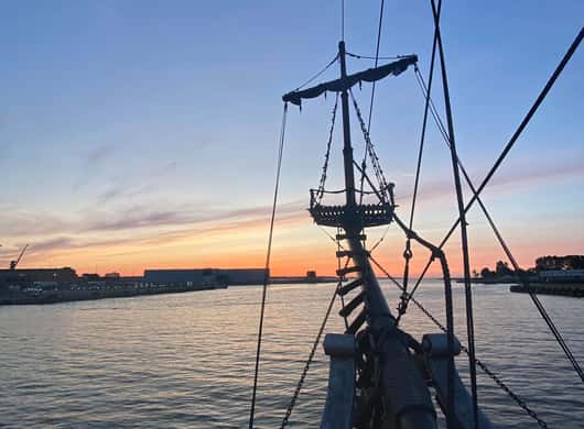 Motława rivier Gdańsk