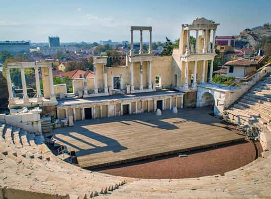 Plovdiv traditionele huizen