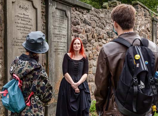 Greyfriars Kirkyard begraafplaats Edinburgh