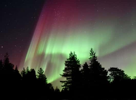 Aurora borealis Finland