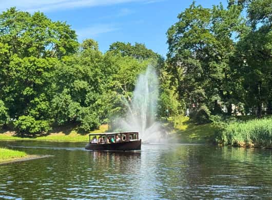 Riga boat ride