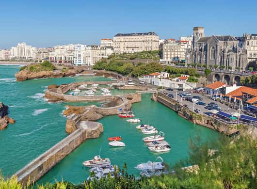 Straatje in Saint-Jean-de-Luz