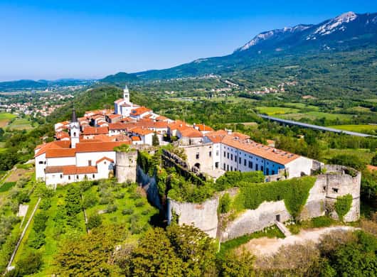 Vipava Vallei landschap