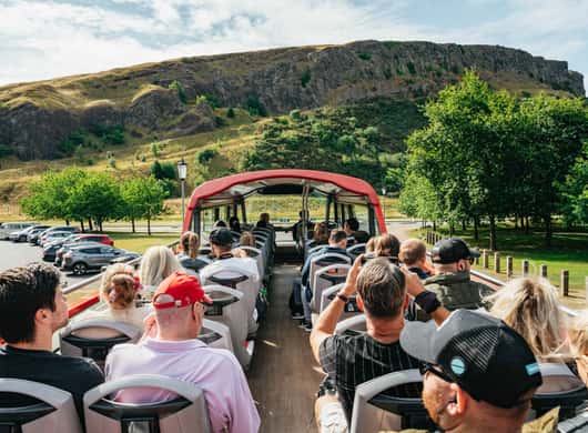 Dubbeldekkerbus Edinburgh Castle