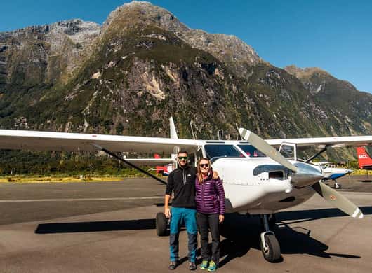 Scenic flight NZ