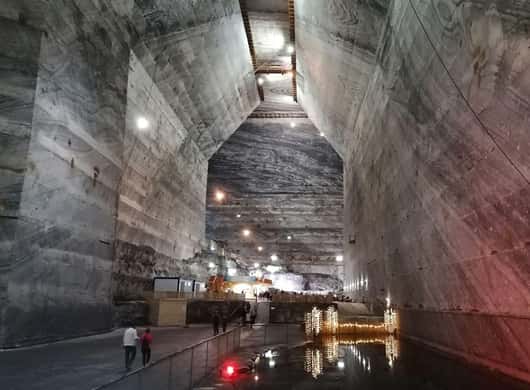 Ondergrondse zoutmijn