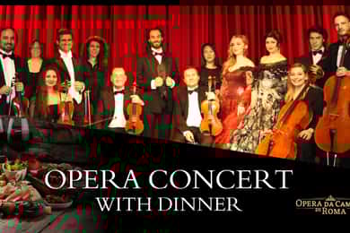 Rome: Italian Opera Concert and Traditional Dinner