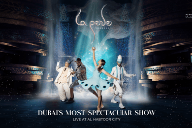 Dubai: Tickets für die Show „La Perle by Dragone“.