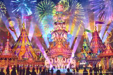 Phuket: Magisk karnevalsshow + buffetmiddag