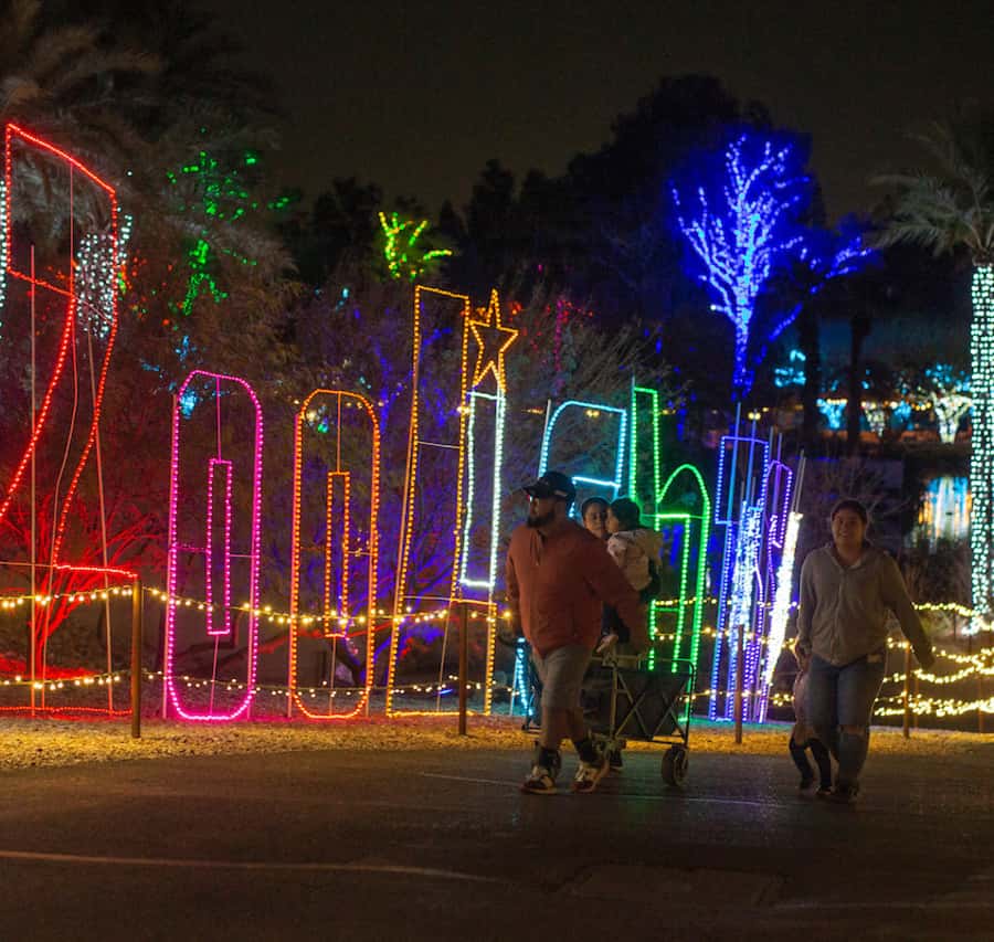Phoenix: Phoenix ZooLights Entry Ticket | GetYourGuide