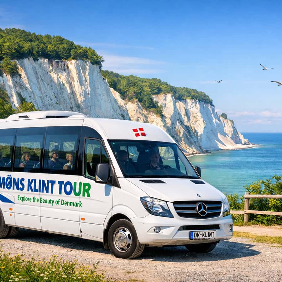 コペンハーゲン発：モンス クリントとフォレスト タワーへの往復