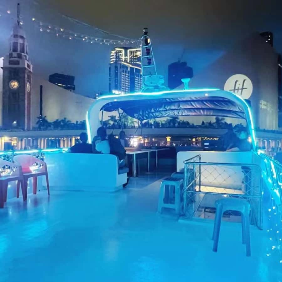 香港ビクトリアハーバー・インズ・ジャーニー・ナイトクルーズ