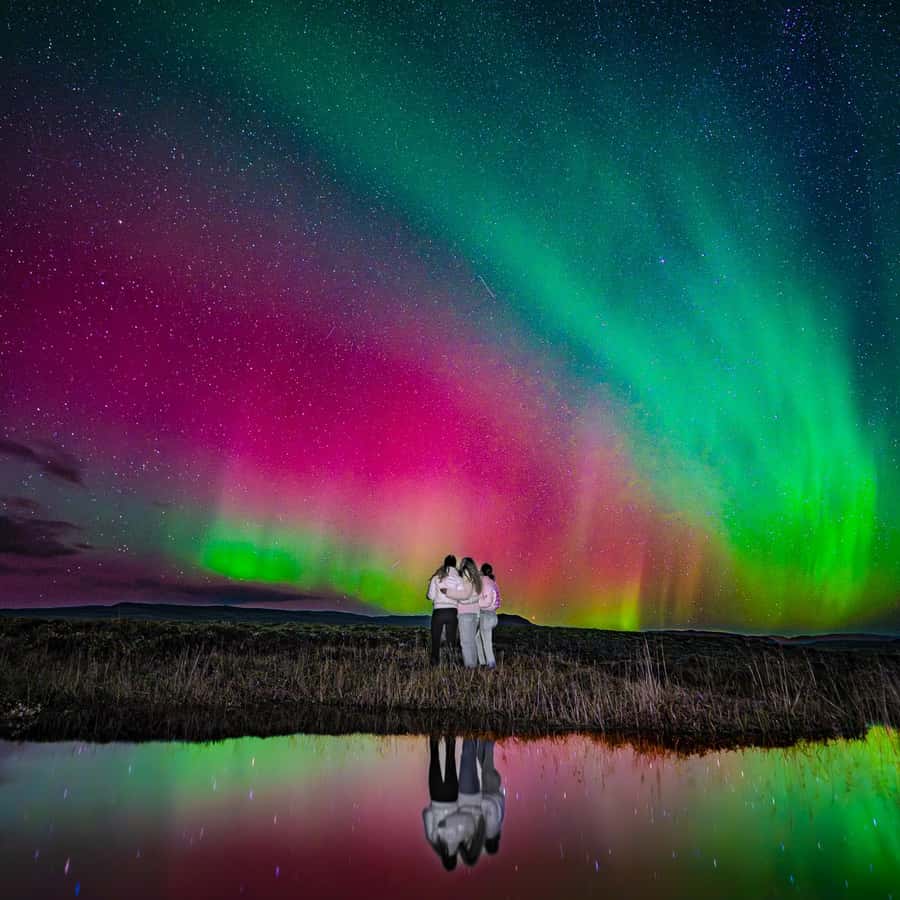 オーロラ オーロラ・ジープツアー - アイスランドガイド｜写真｜ココア