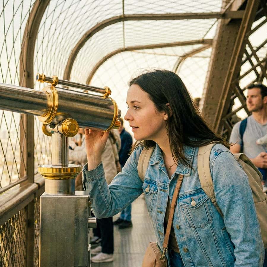 エッフェル塔の最上階または2階へのアクセスをご利用ください