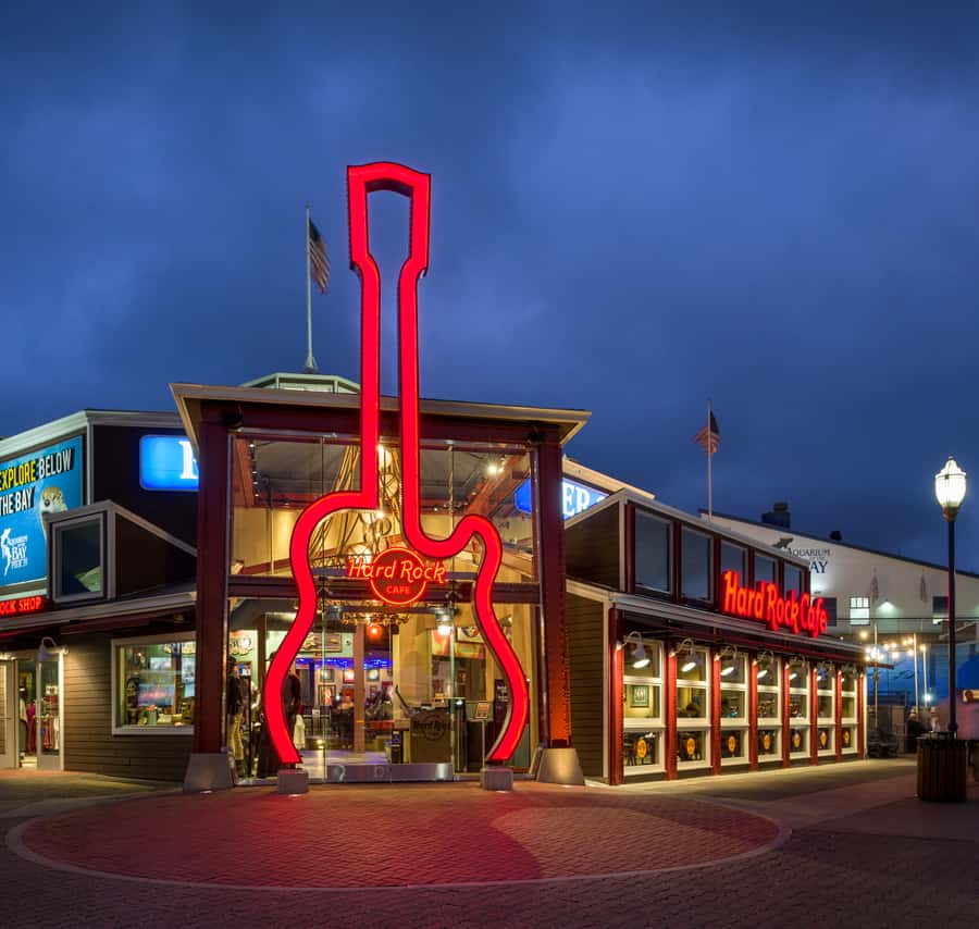 ピア39のハードロックカフェサンフランシスコでの食事 | GetYourGuide