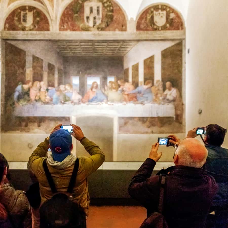 ミラノ：レオナルド・ダ・ヴィンチの「最後の晩餐」ガイド付きツアー
