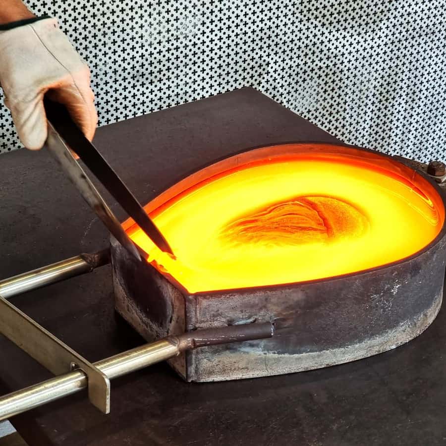 吹きガラスショー ムラーノガラス工場とショールームを訪問 OMG