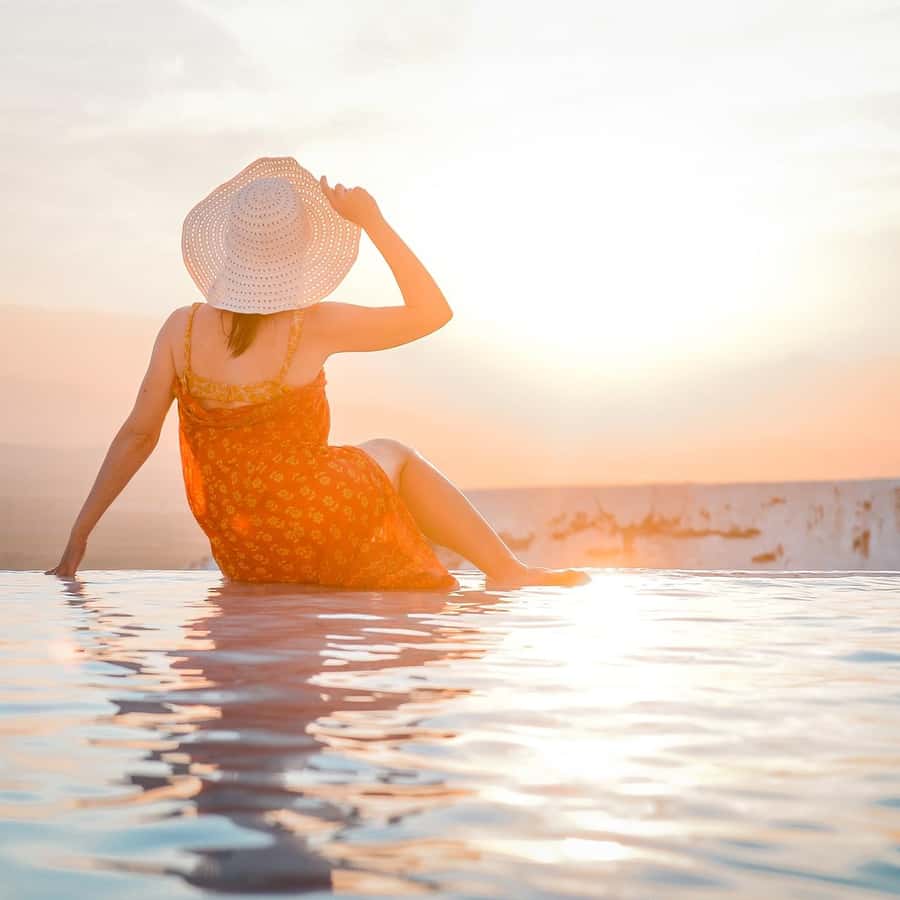 トゥルンチ発：パムッカレの綿の城とヒエラポリス日帰りツアー