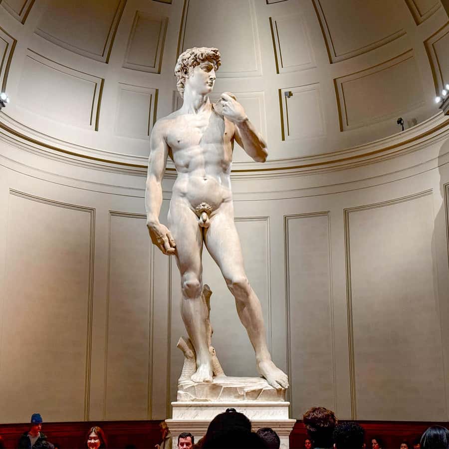 フィレンツェ：ミケランジェロのダビデ像を巡る特別夜間ツアー