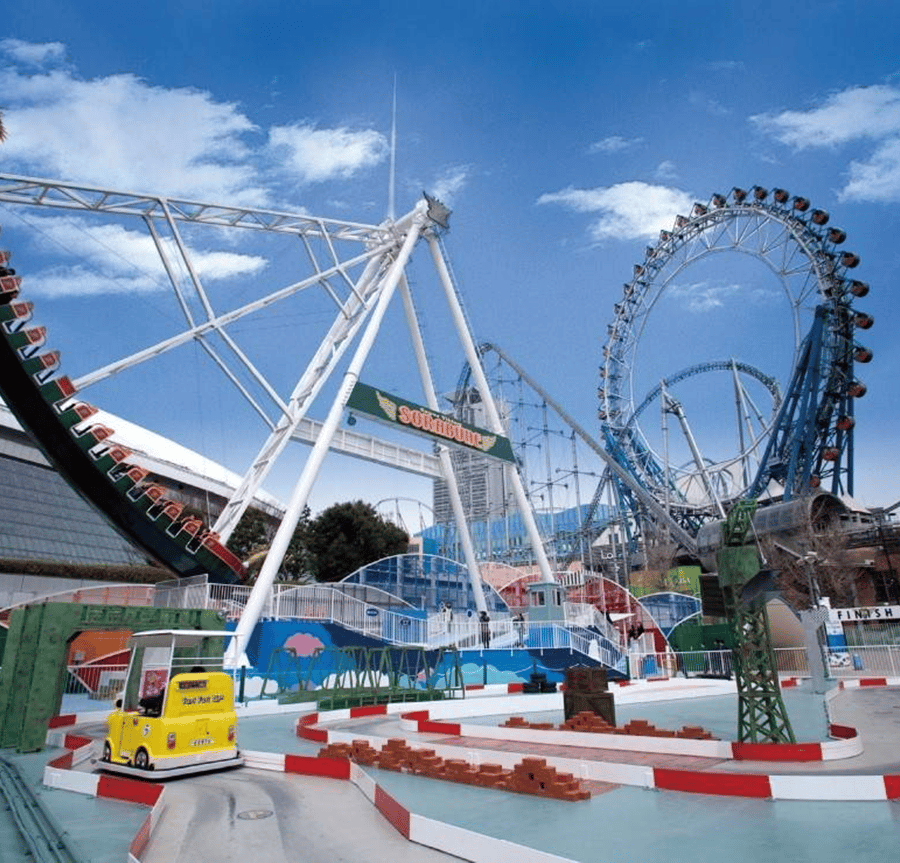 Tokyo Dome City Attractions 5-Ride Ticket | GetYourGuide