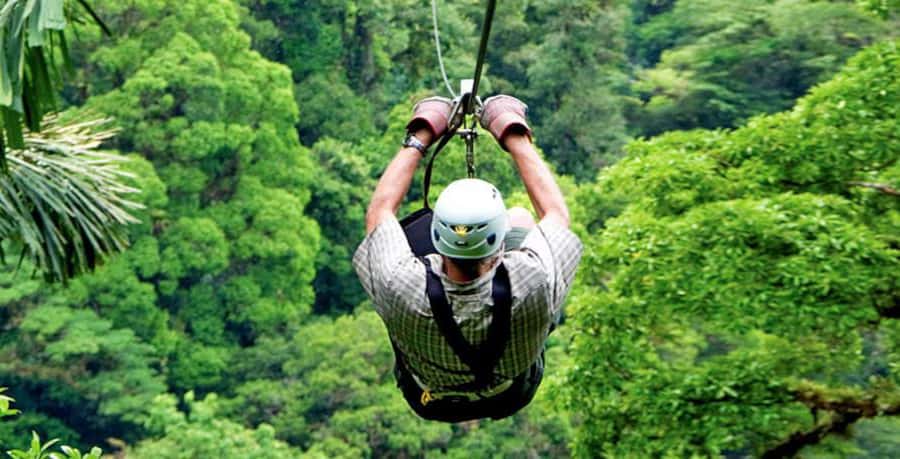 Las Terrenas : Adrenaline Zipline Adventure Tour in Samana