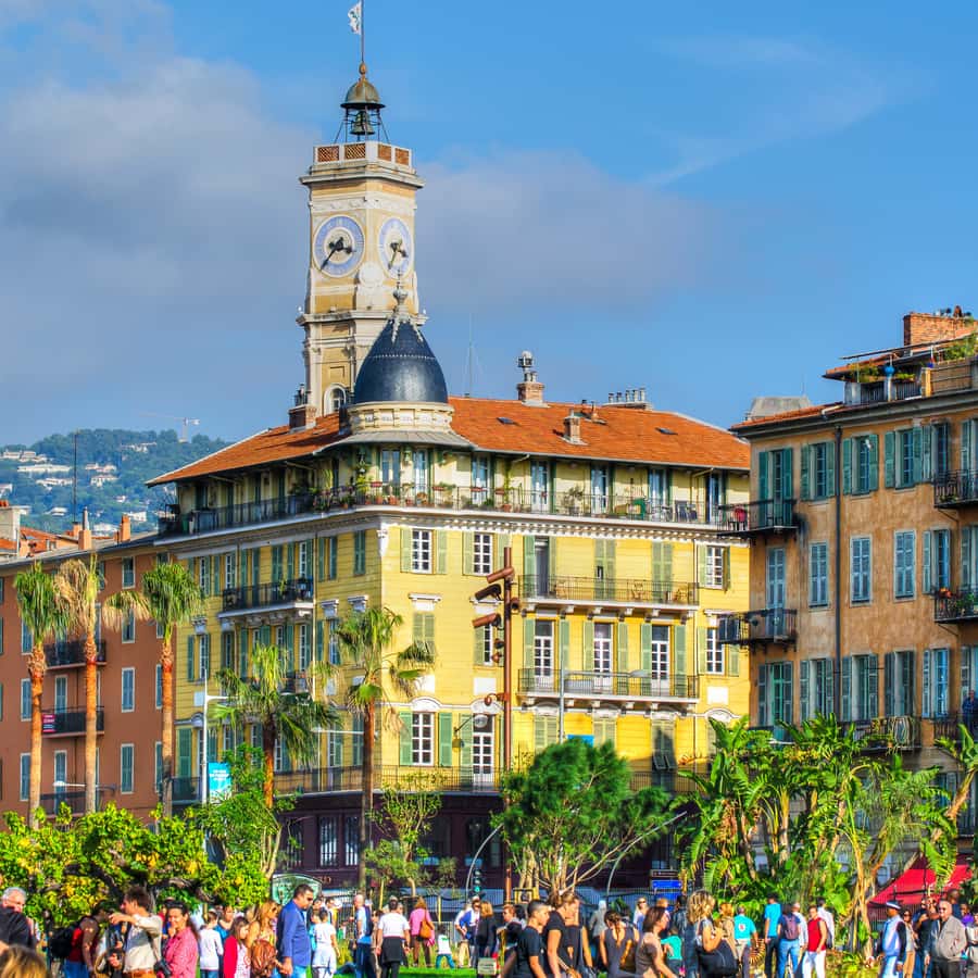 再値下げ！シャガール：リト・ポスター　Ville de Nice （ニースの街） 再値下げ！シャガール：リト・ポスター Ville de Nice （ニースの街