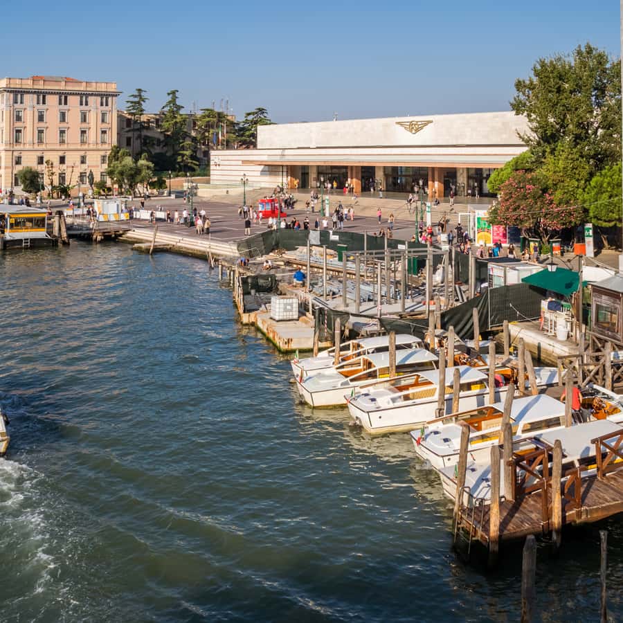 Santa Lucia Railway to Central Venice Shared Water Taxi | GetYourGuide