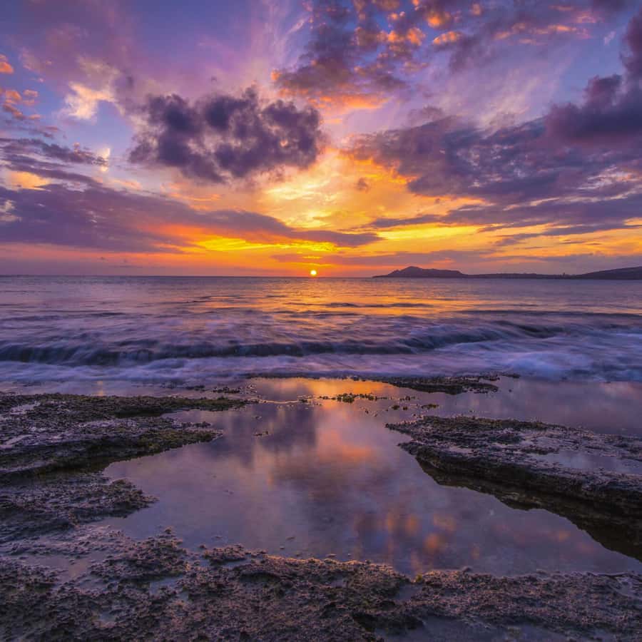 일몰을 감상하는 호놀룰루의 경치 좋은 전망대 소 그룹 투어 | GetYourGuide, image size:900x900