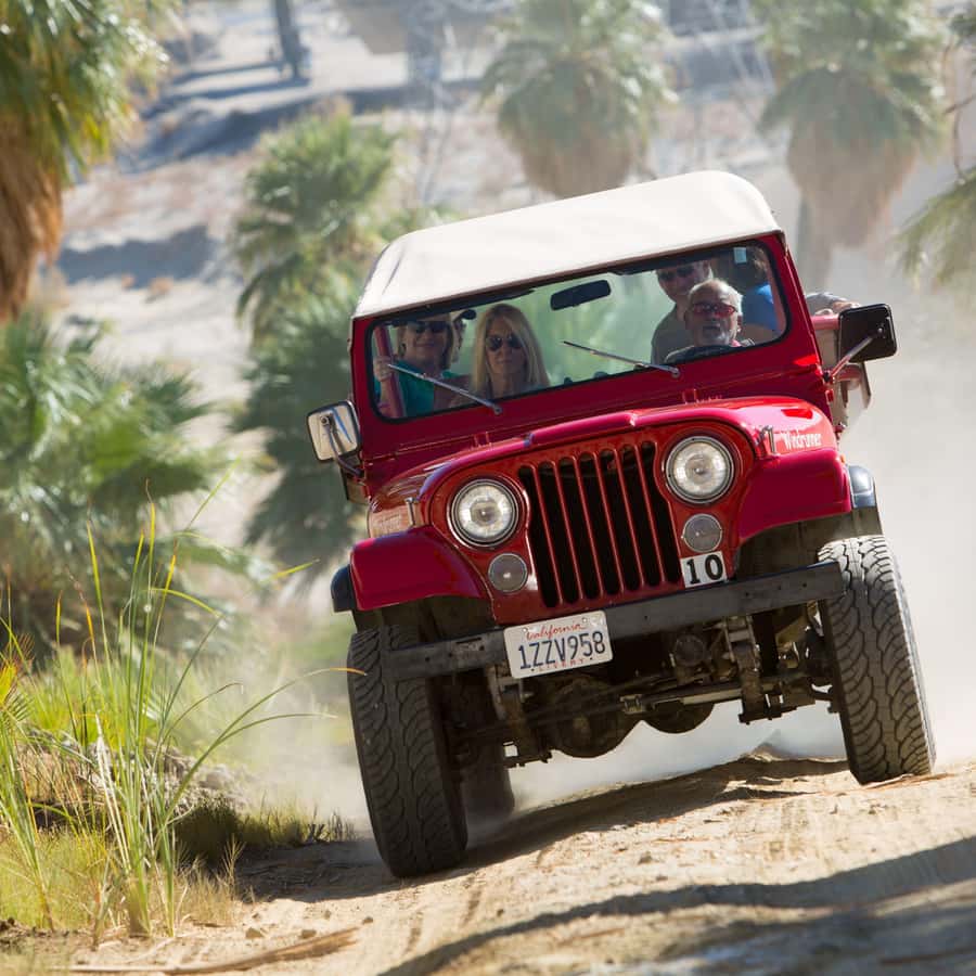 Palm Springs: San Andreas Fault Open-Air Jeep Tour | GetYourGuide