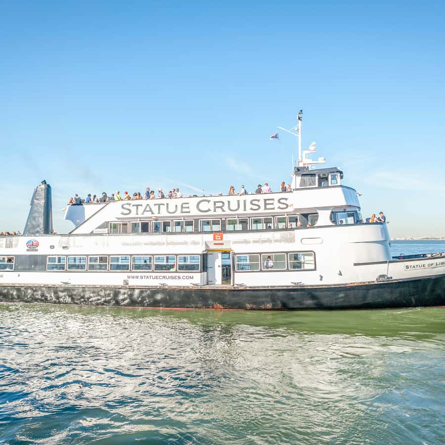 New York City: Statue of Liberty & Ellis Island with Ferry