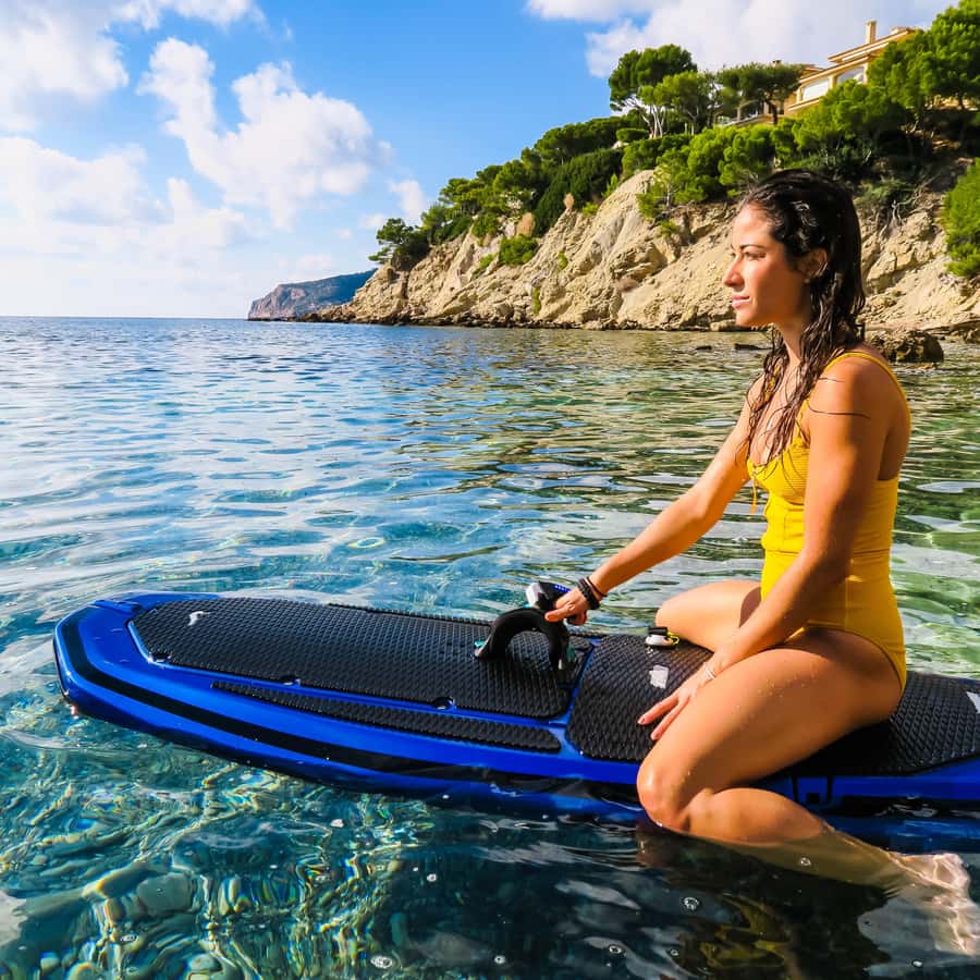 イビサ島：認定インストラクターによるジェット ボード レッスン