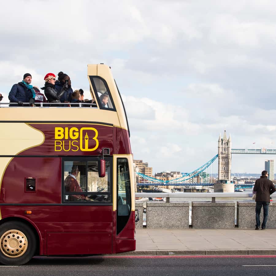 ロンドン：オープントップバスで楽しむビッグバス・パノラミック