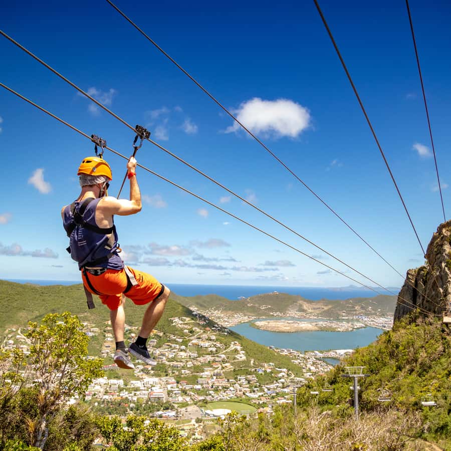 St. Maarten: Sentry Hill & Flying Dutchman Zipline Adventure