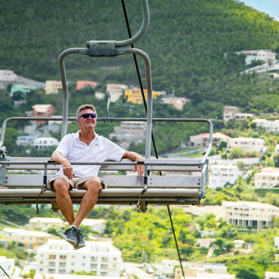 Saint Martin: Sky Explorer & Sentry Hill Zip Line Adventure