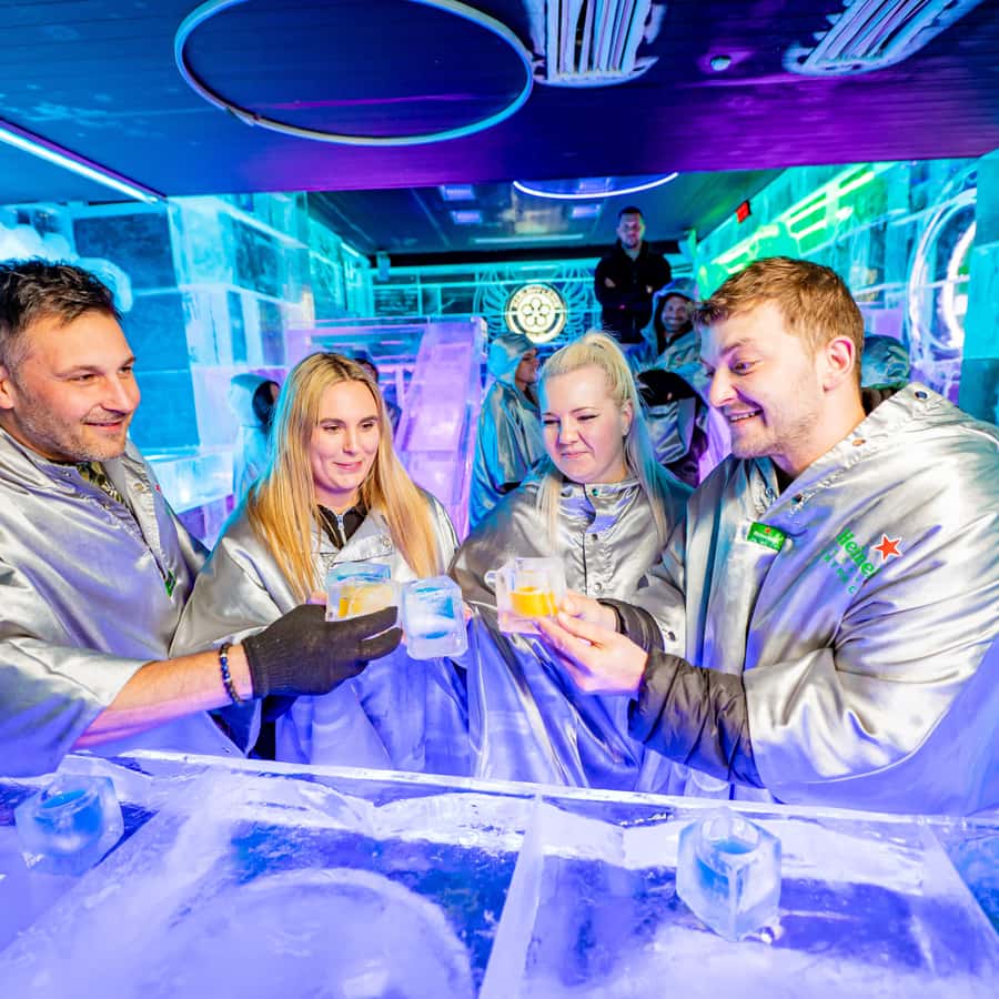 Prague: Entry ticket to Ice Pub Prague with Nightclub Option | GetYourGuide, image size:900x900