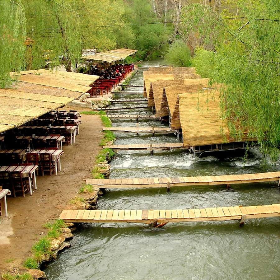 ☆ カッパドキア 大型油彩画 カッパドキアで発見、世界で一番大きい地上絵「時と空間」（トルコ