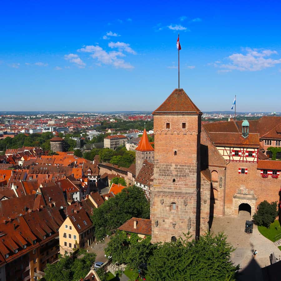 ニュルンベルク：ドイツ語による旧市街のプライベートガイド付きツアー