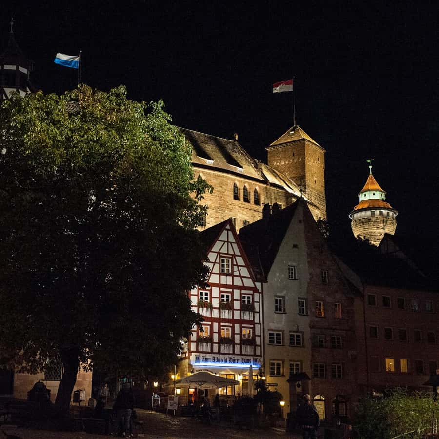 ニュルンベルク：ドイツ語による旧市街のプライベートガイド付きツアー