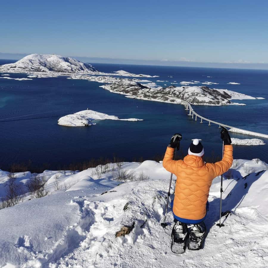 從索馬羅伊出發：當地導遊帶領的雪鞋健行之旅，並享用小點心| GetYourGuide