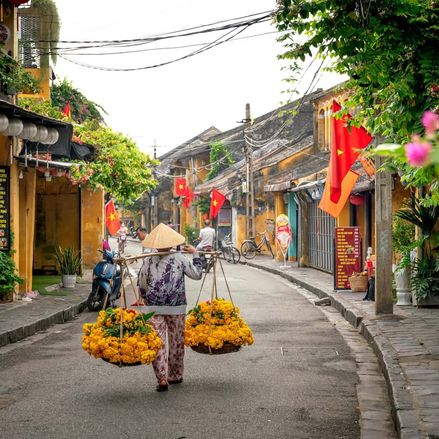 ダナンウィディヤント ダナン発：ホイアン旧市街、ココナッツジャングル＆ランタンツアー