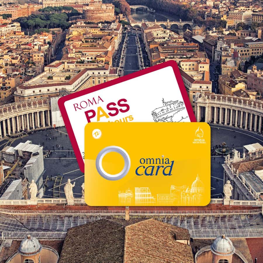 Omnia Vatican and Rome Pass: Top Attractions and Travelcard | GetYourGuide, image size:900x900
