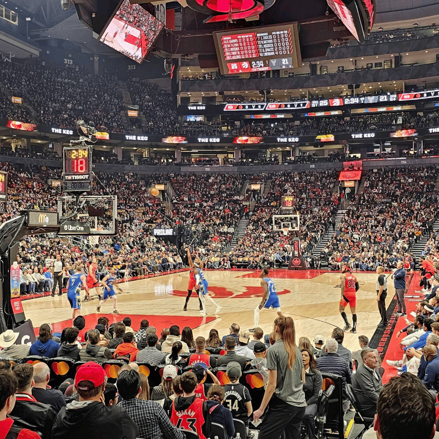 多伦多：丰业银行体育场多伦多猛龙队NBA 比赛门票| GetYourGuide