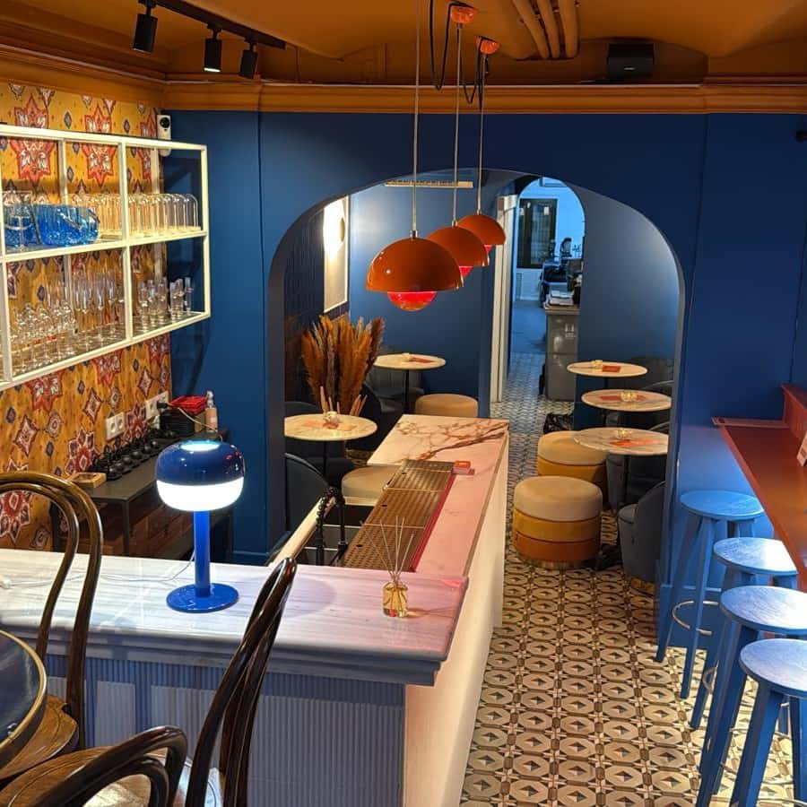 グラシア通りのすぐそばで、7種類のカクテルをお楽しみいただけます