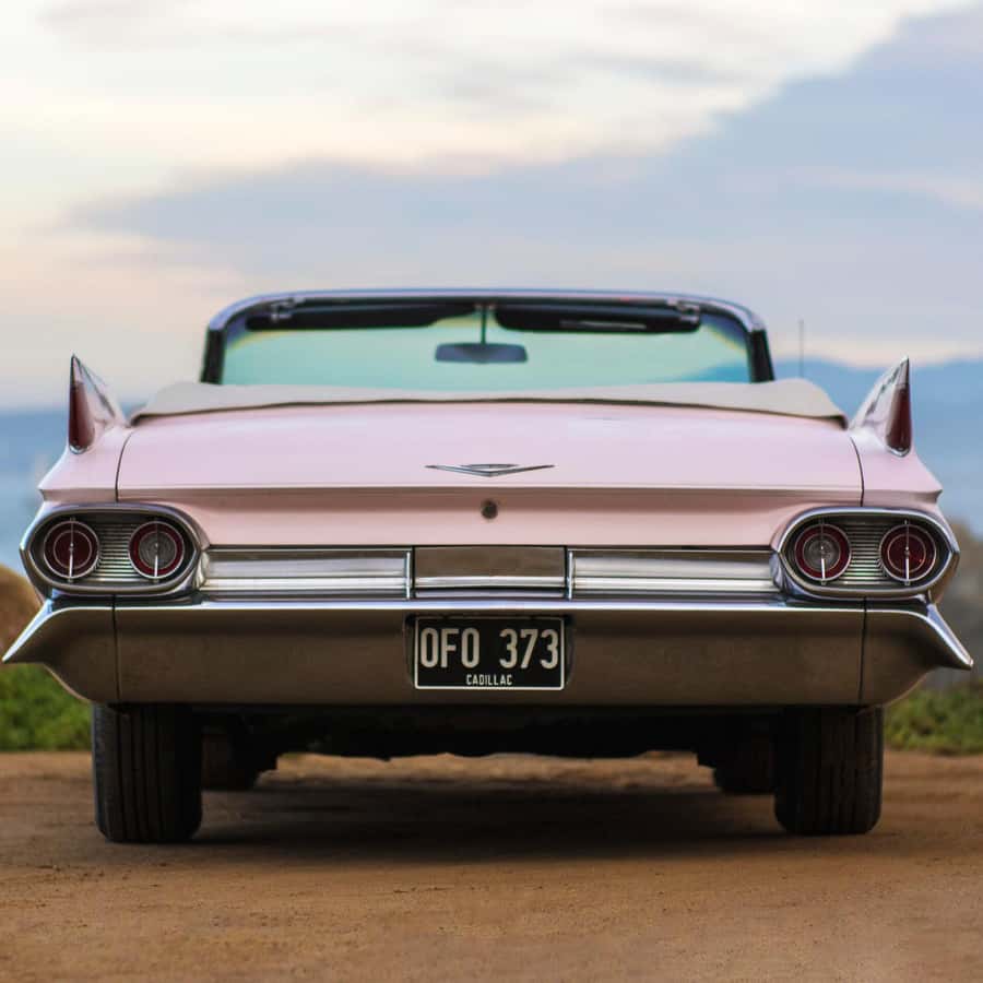 モントレーとビッグ・サー1961年製キャデラック・コンバーチブルの