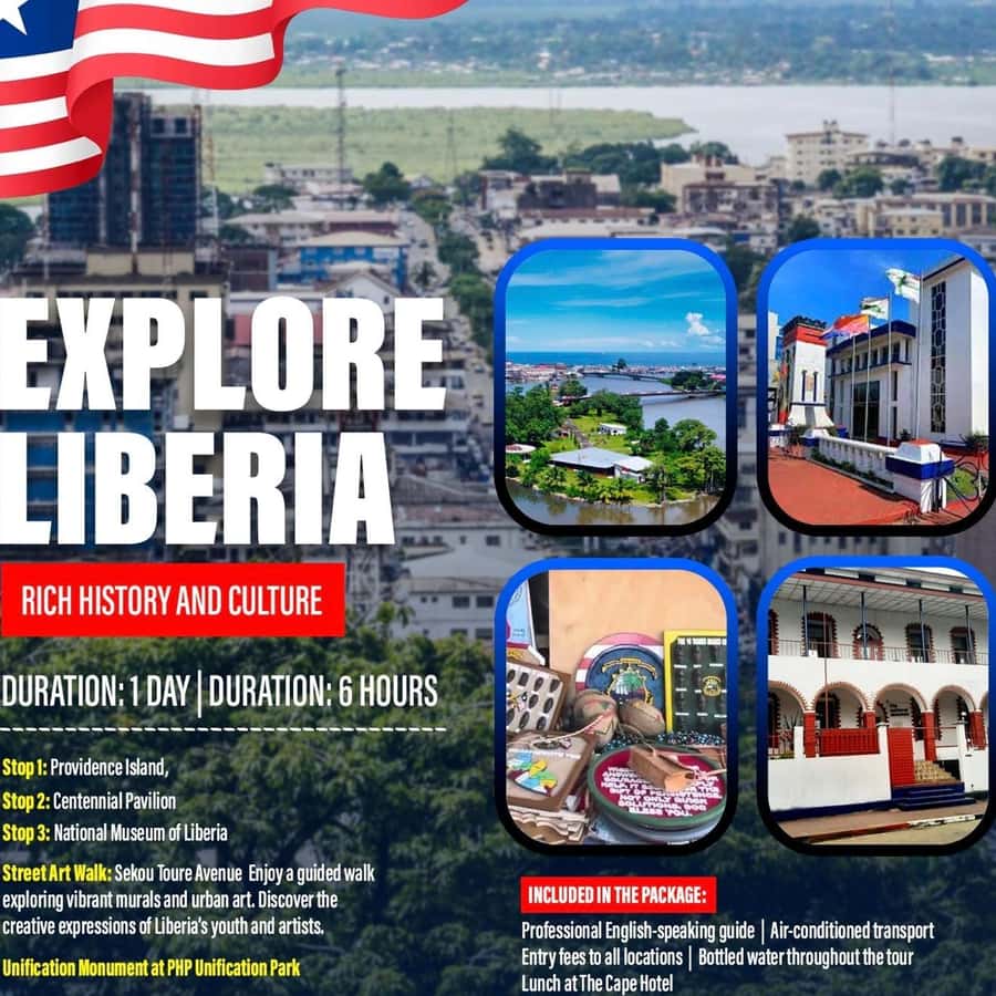 利比里亚蒙罗维亚城市观光导览游（含午餐和入场费） | GetYourGuide