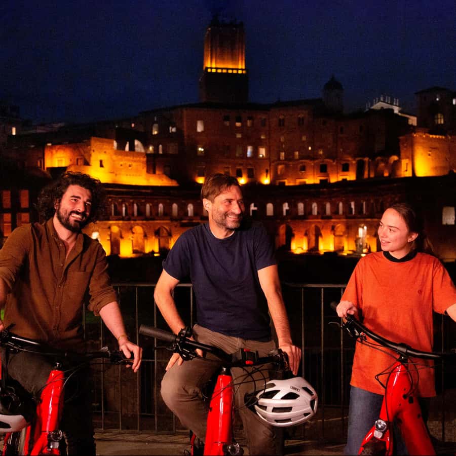 Night Tour of Rome with Top E-bike \u0026 optional Italian Dinner | GetYourGuide, image size:900x900