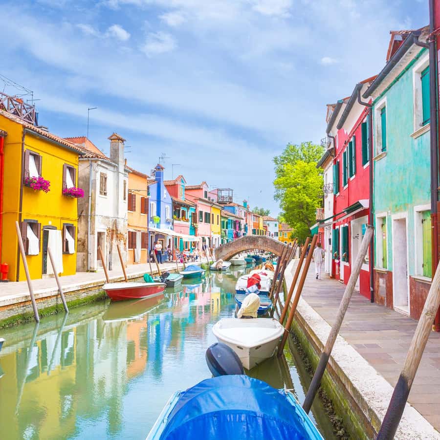 ボートトリップ：ムラーノ島、トルチェッロ島、ブラーノ島を垣間見る